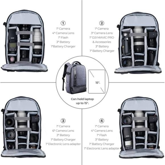 Professional Camera Backpack - Picture 3 of 6